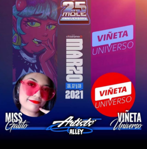 Miss Gatito y Viñeta Universo