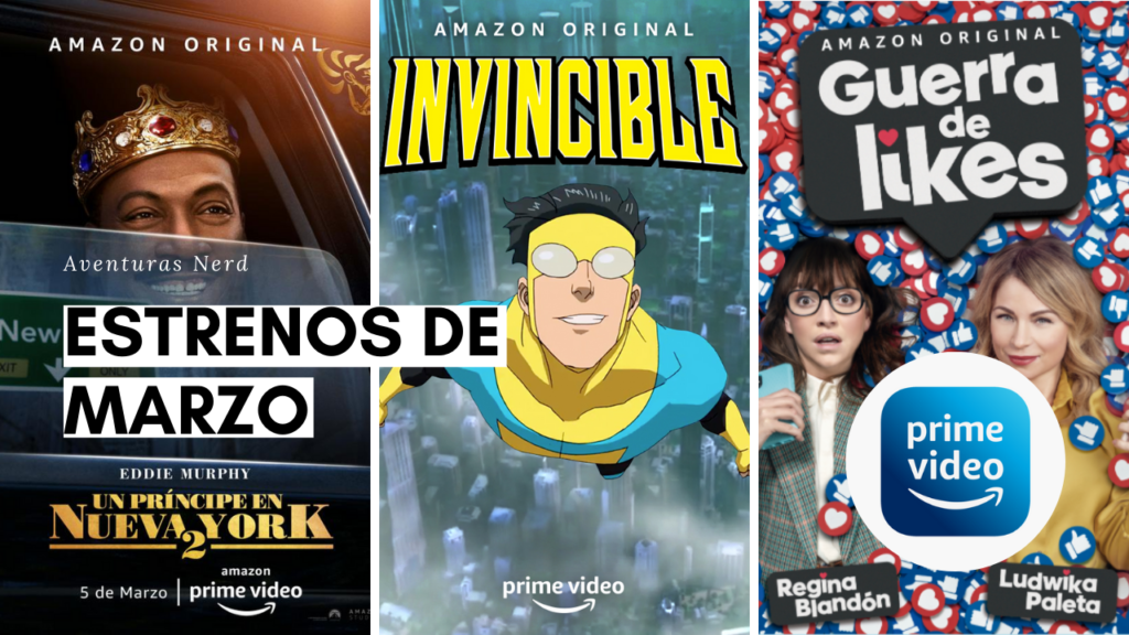 Estrenos de Marzo 2021 en Amazon Prime Video - Aventuras Nerd