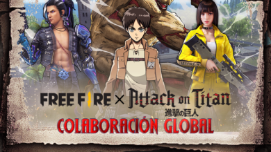 Free Fire - Attack on Titan