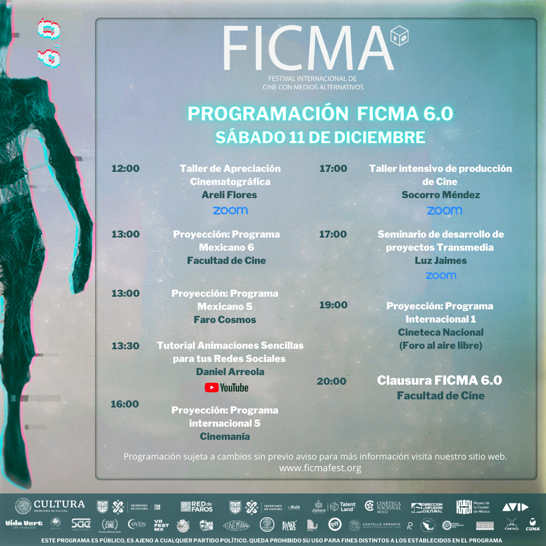 Programacion FICMA sabado 11