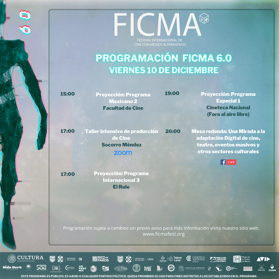 Programacion FICMA viernes 10-2