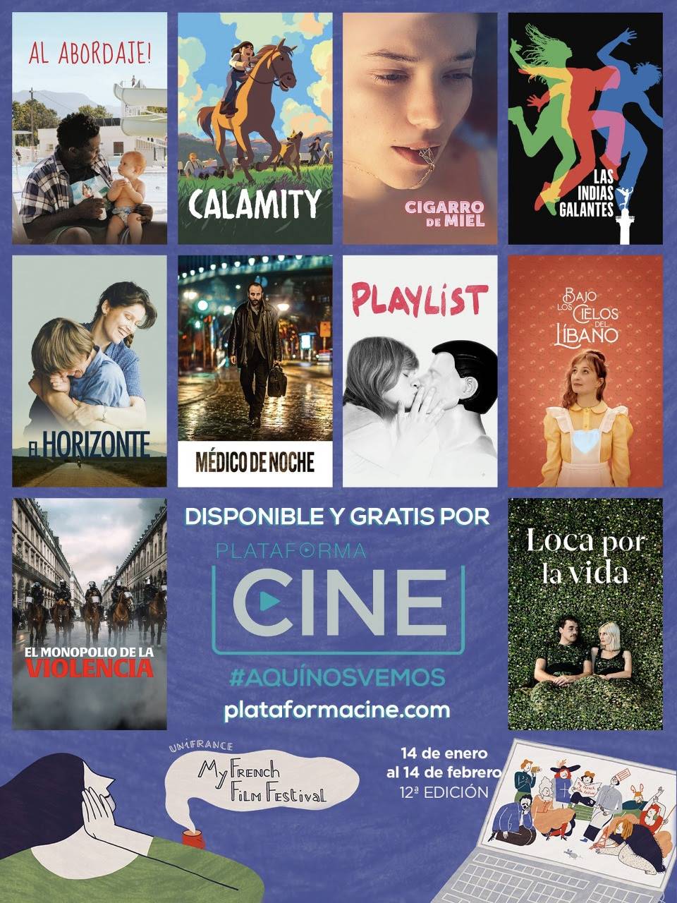 My French Film Festival en Plataforma Cine