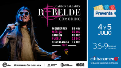 Carlos Ballarta y su "Rebelde Comodino"