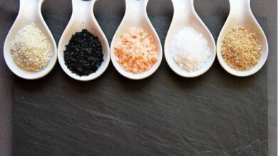 7 tipos de sal