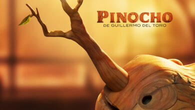 Arte principal de Pinocho de Guillermo del Toro