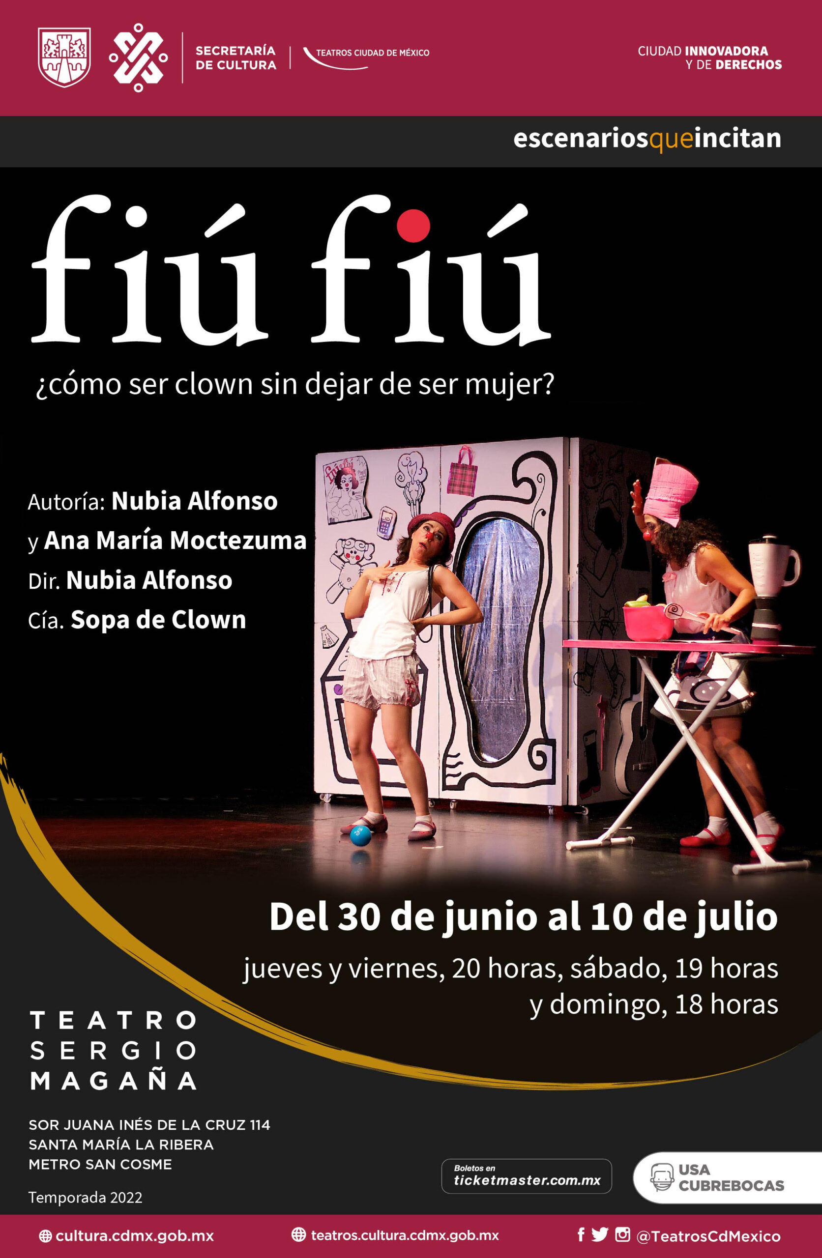 FIÚ-FIÚ, ¿Cómo ser clown sin dejar de ser mujer?