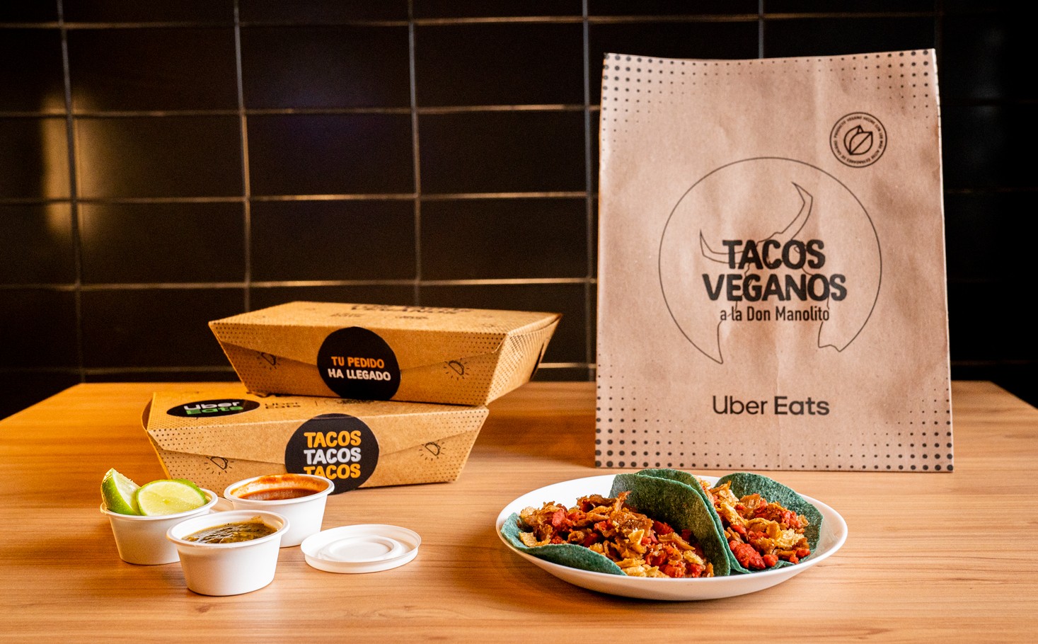 Uber Eats y Tacos Don Manolito