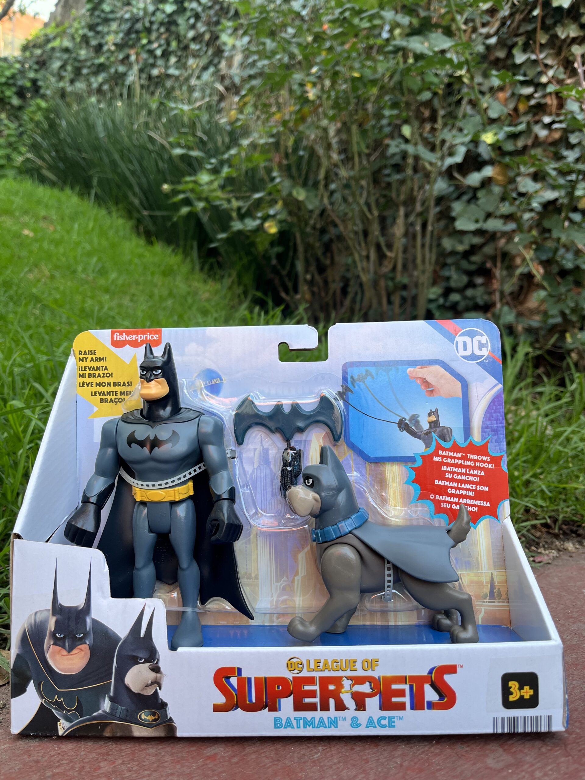 Fisher-Price DC Super Pets Set – Krypto Figur & Superman-Jet Mit Katapult-Funktion, Spielzeug Ab 3 Jahren