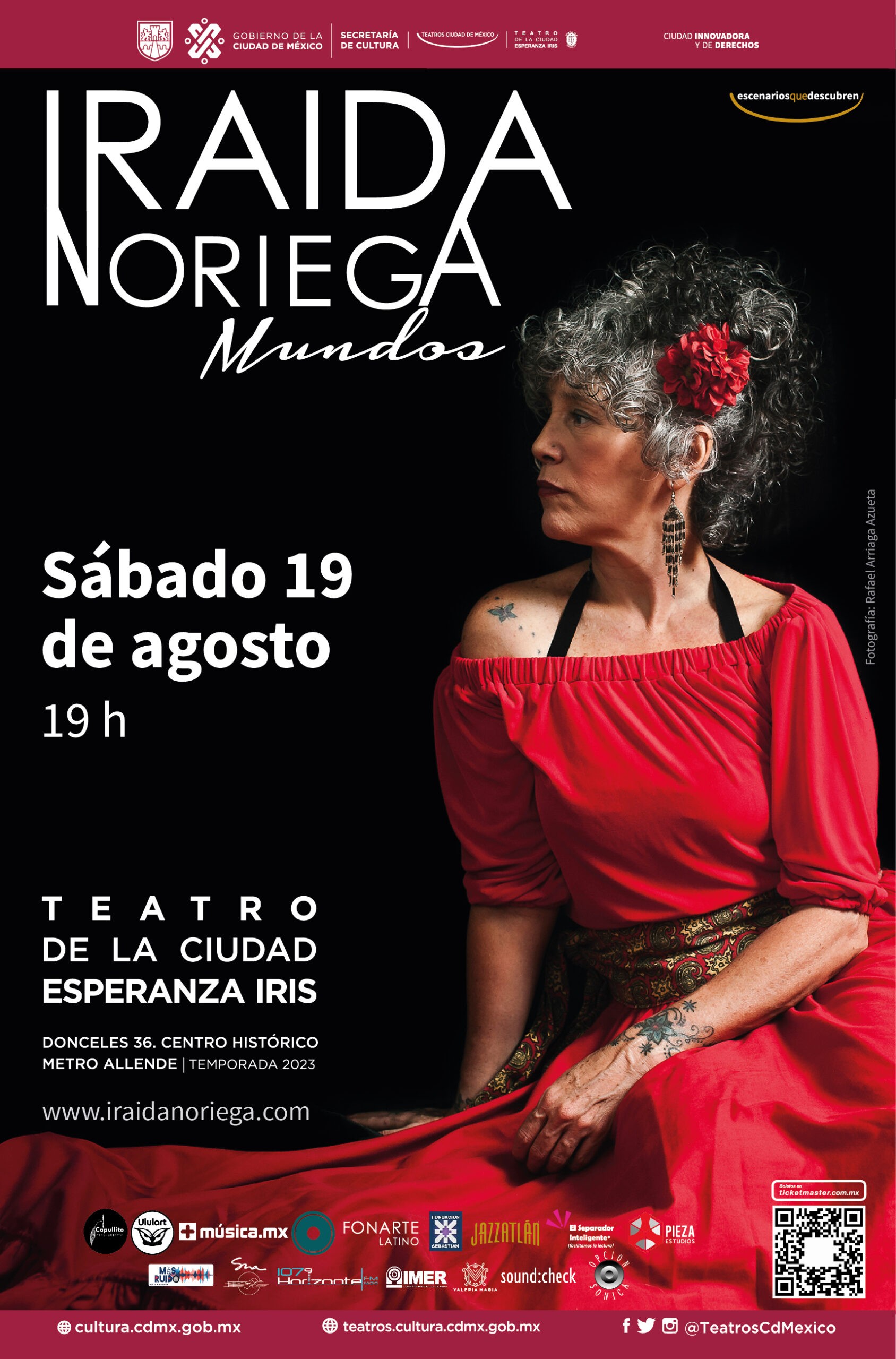 Iraida Noriega presenta MUNDOS