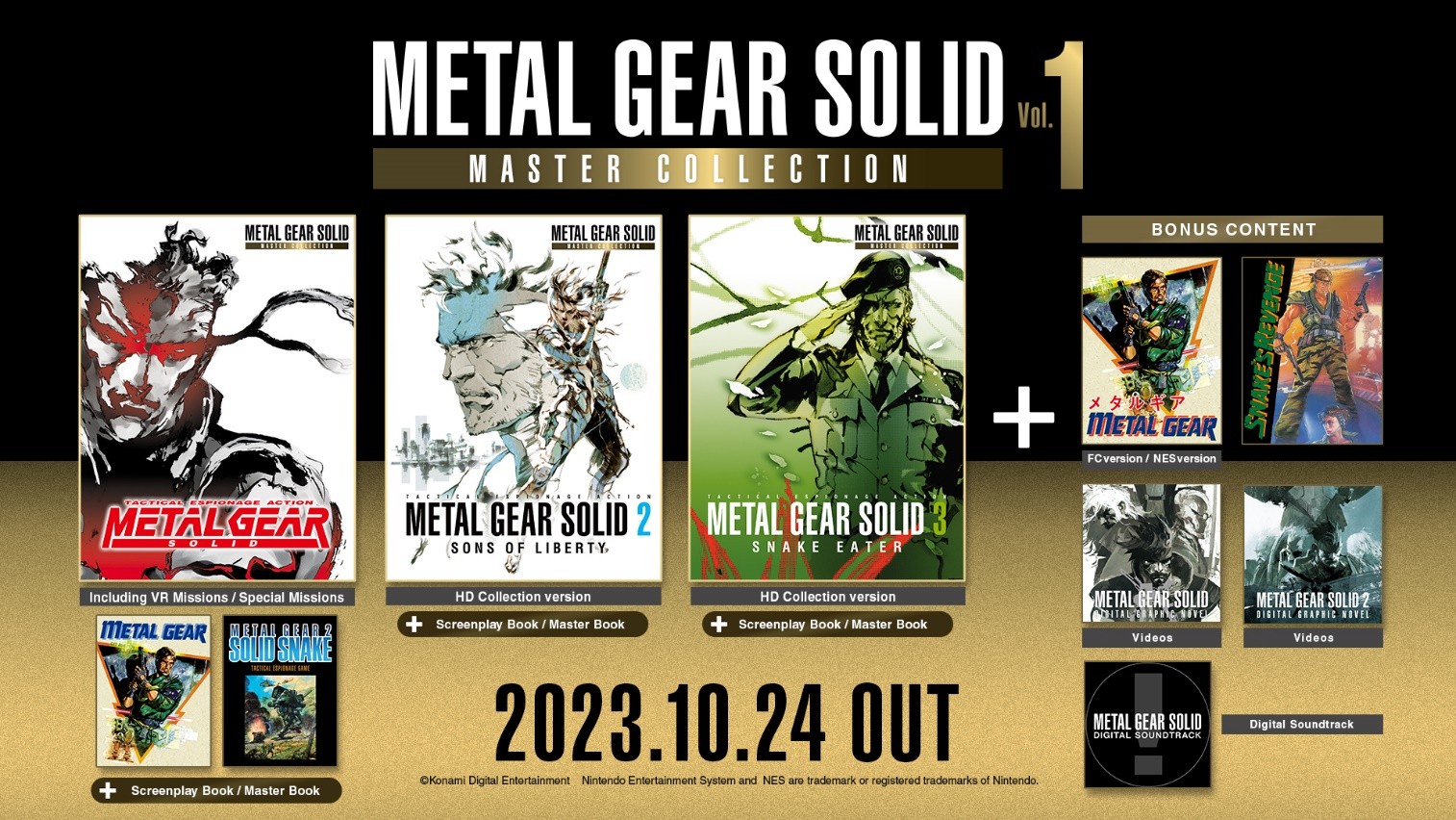 METAL GEAR SOLID: Master Collection Vol. 1