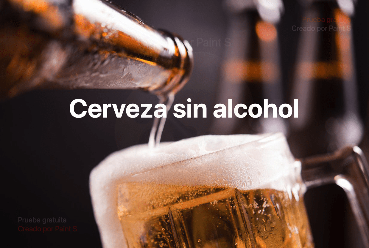 Cerveza sin alcohol