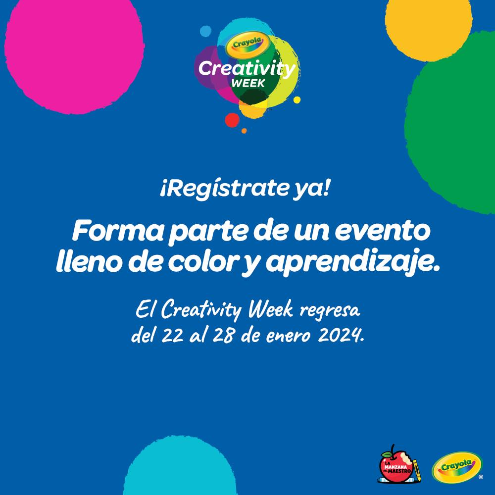 Creativity Week 2024 con Crayola