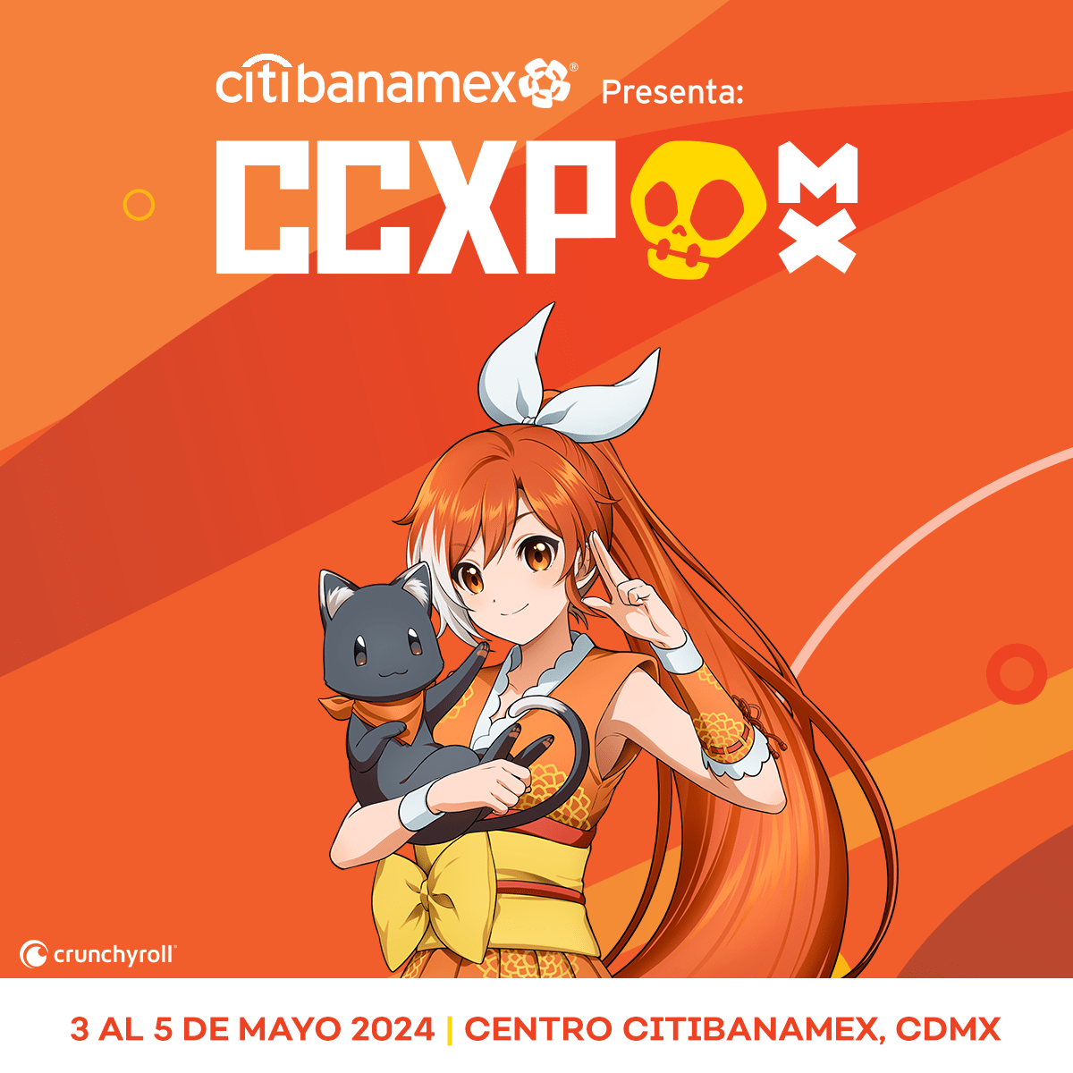 CRUNCHYROLL en CCXP Mexico