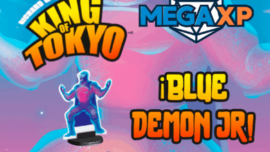 MEGA XP Blue Demon Jr.
