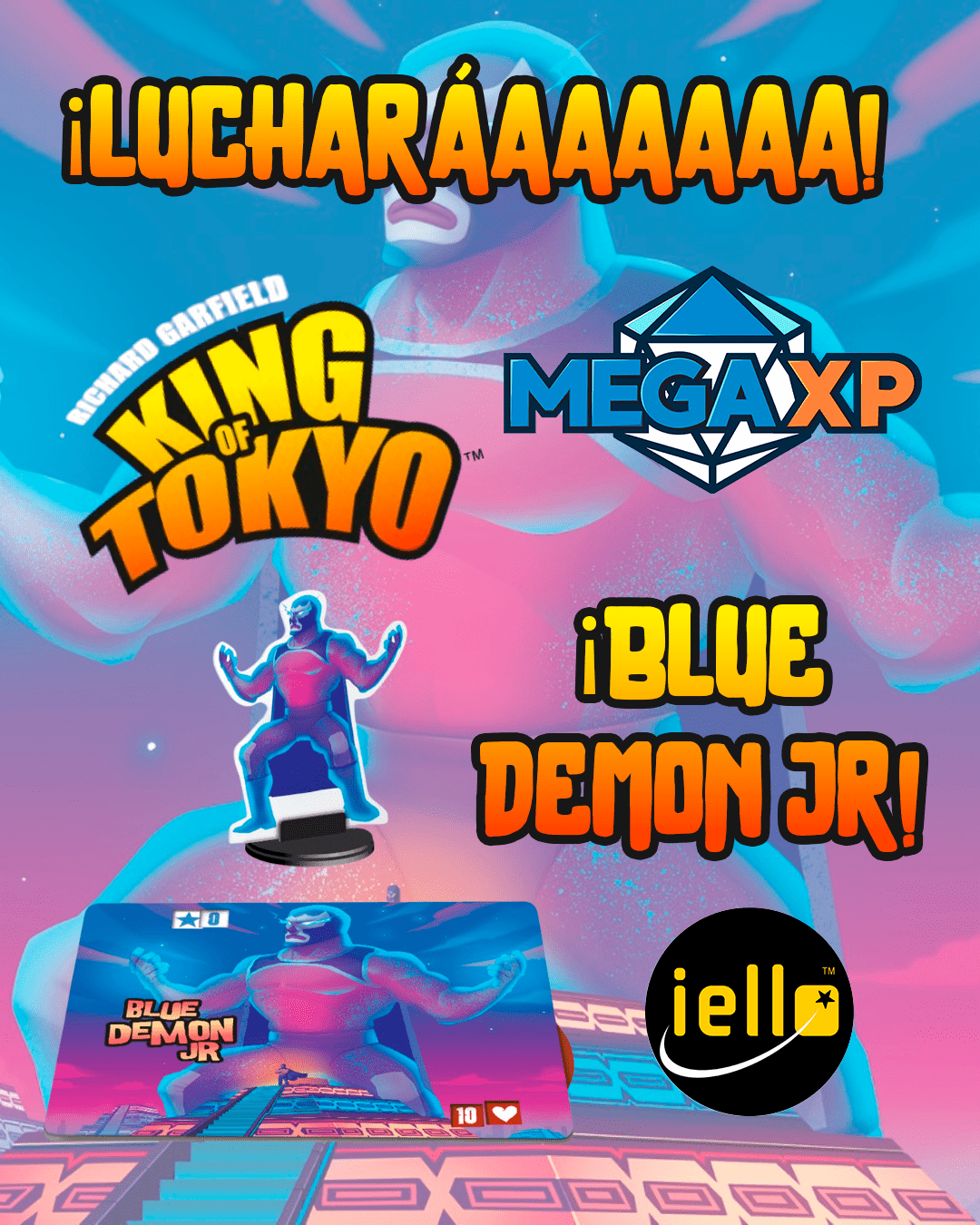 MEGA XP Blue Demon Jr.