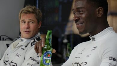 Brad Pitt y Damson Idris