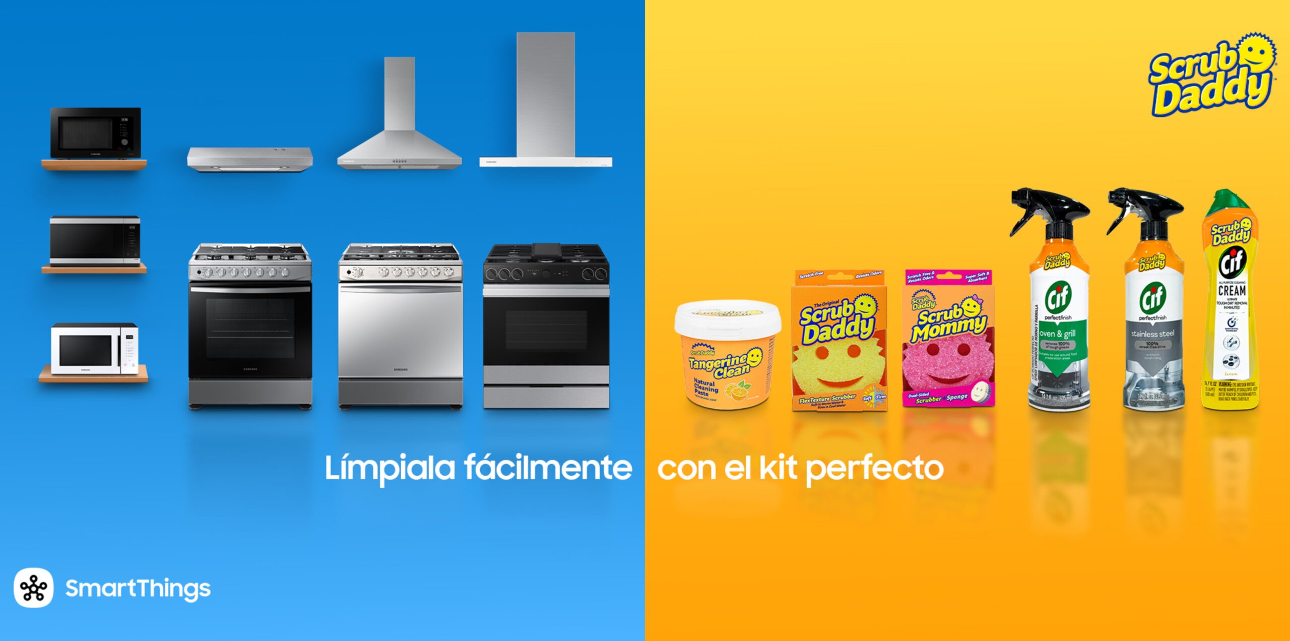 Samsung y Scrub Daddy