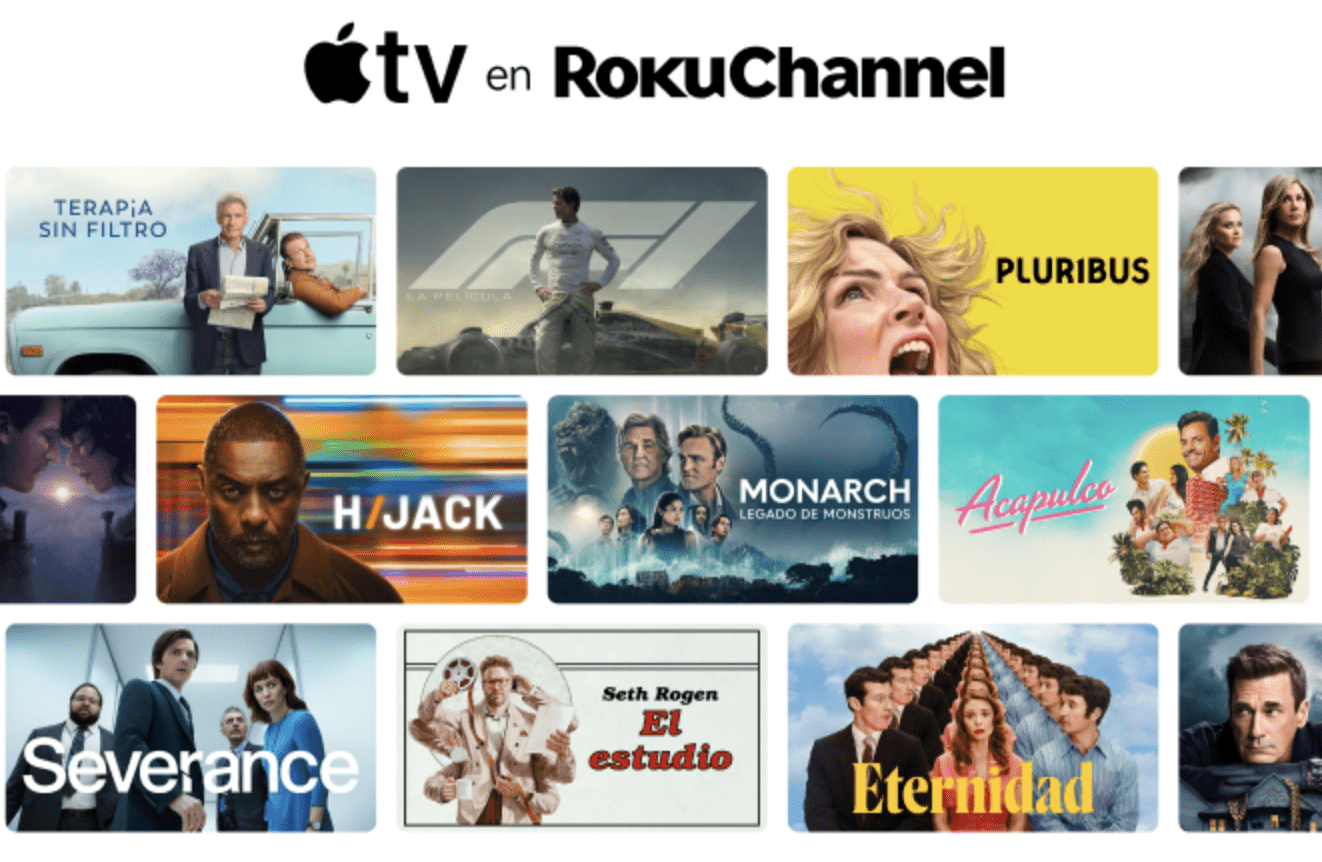 Apple TV en Roku Channel
